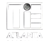 Logo of TiE Atlanta on a white background