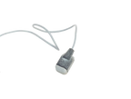 A single gray wired connector attached to a sensor.